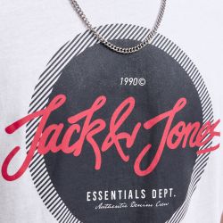 Tee shirt jjurban black 12279114 4357 Homme JACK & JONES