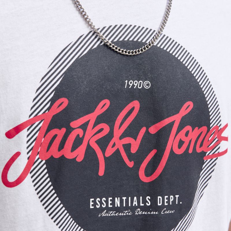 Tee shirt jjurban black 12279114 4357 Homme JACK & JONES