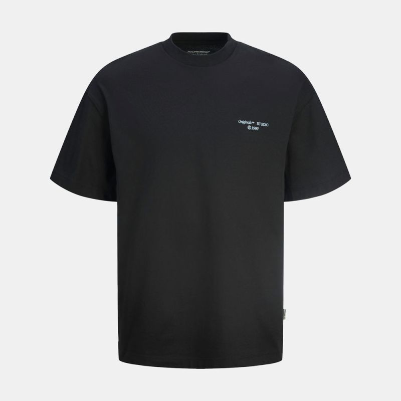 Tee shirt jwhnoho back graphic black 12285928 4400 Homme JACK & JONES