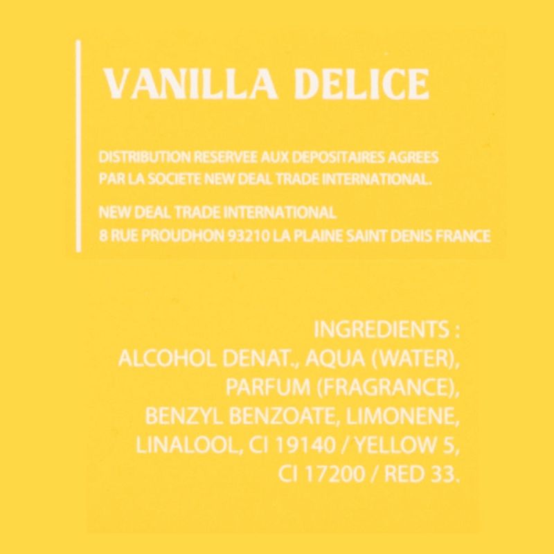 EDP VANILLA DELICE VAPO 30ML