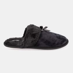 Chaussons fausse fourrure noeud Carmeline Femme LES PETITES...PARIS