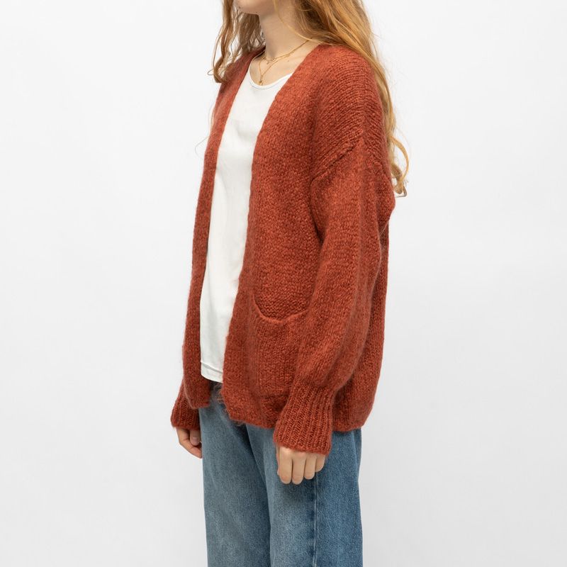 Gilet terracotta m65038226 Femme PLEASE