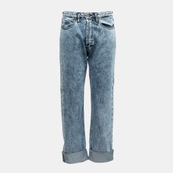 Pantalon bleu denim p30ibqjepz Femme PLEASE