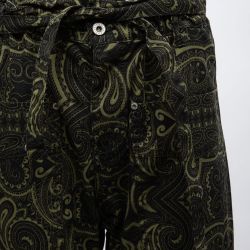 Pantalon verde/nero p0otakrc15 Femme PLEASE