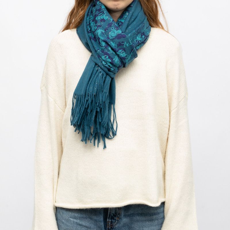 Echarpe gp brodee 70x185cm Femme GERARD PASQUIER