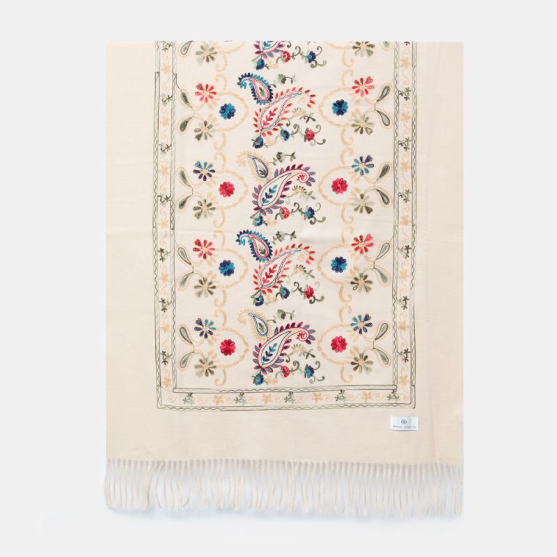 Echarpe gp brodee 70x185cm Femme GERARD PASQUIER