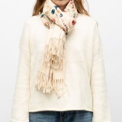 Echarpe gp brodee 70x185cm Femme GERARD PASQUIER