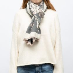 Echarpe imprimee manoukian jaquard 90x180cm Femme MANOUKIAN