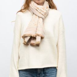 Echarpe imprimee manoukian jaquard 90x180cm Femme MANOUKIAN