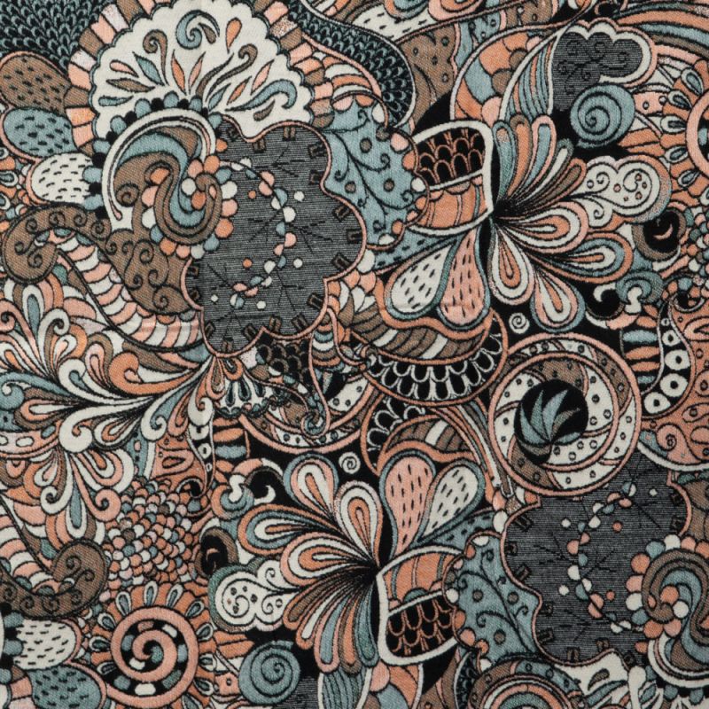 Echarpe imprimee manoukian jaquard 90x180cm Femme MANOUKIAN