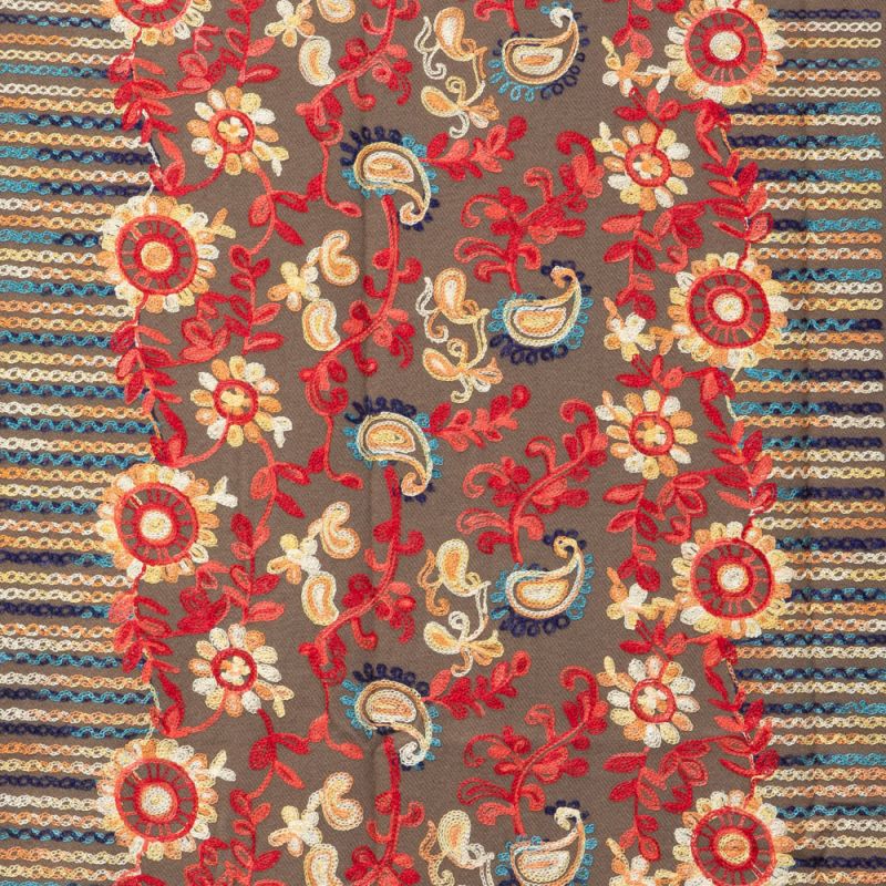 Echarpe gp brodee 70x185cm Femme GERARD PASQUIER