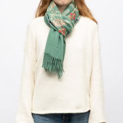 Echarpe gp brodee 70x185cm Femme GERARD PASQUIER