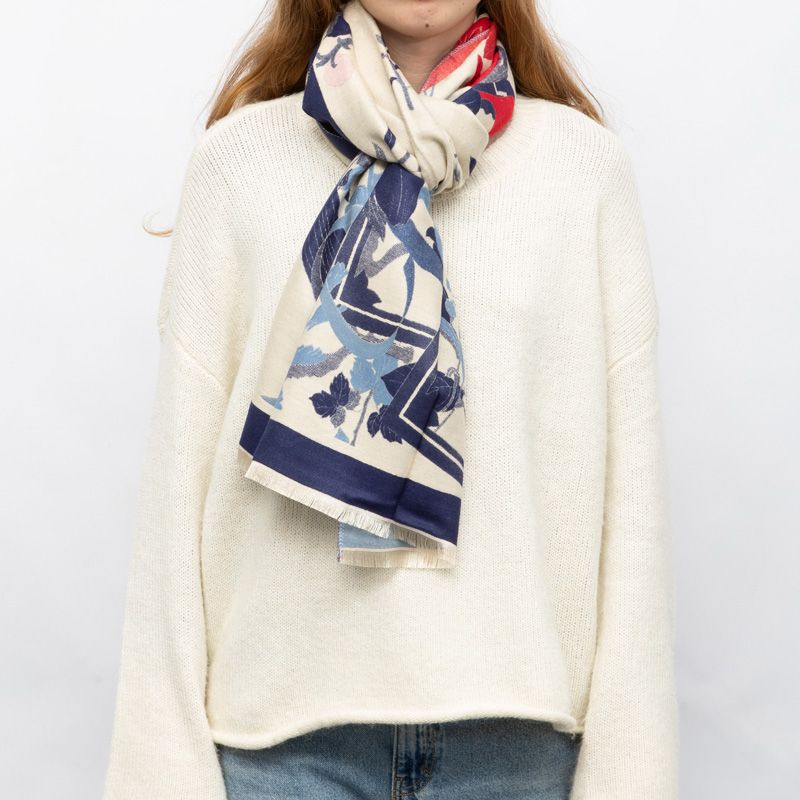 Echarpe imprime gp jaquard 90x180cm Femme GERARD PASQUIER