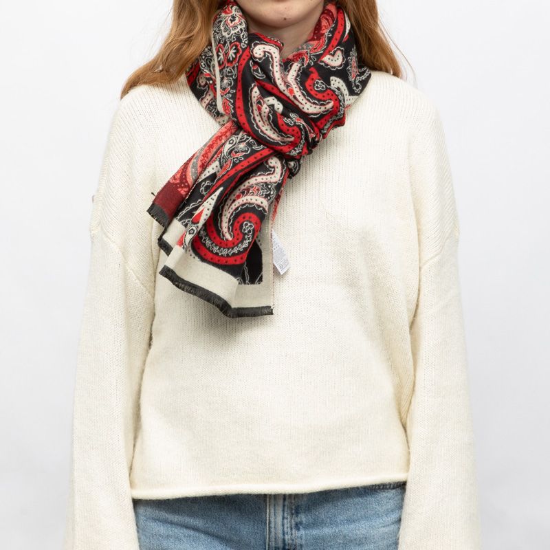 Echarpe imprime gp jaquard 90x180cm Femme GERARD PASQUIER