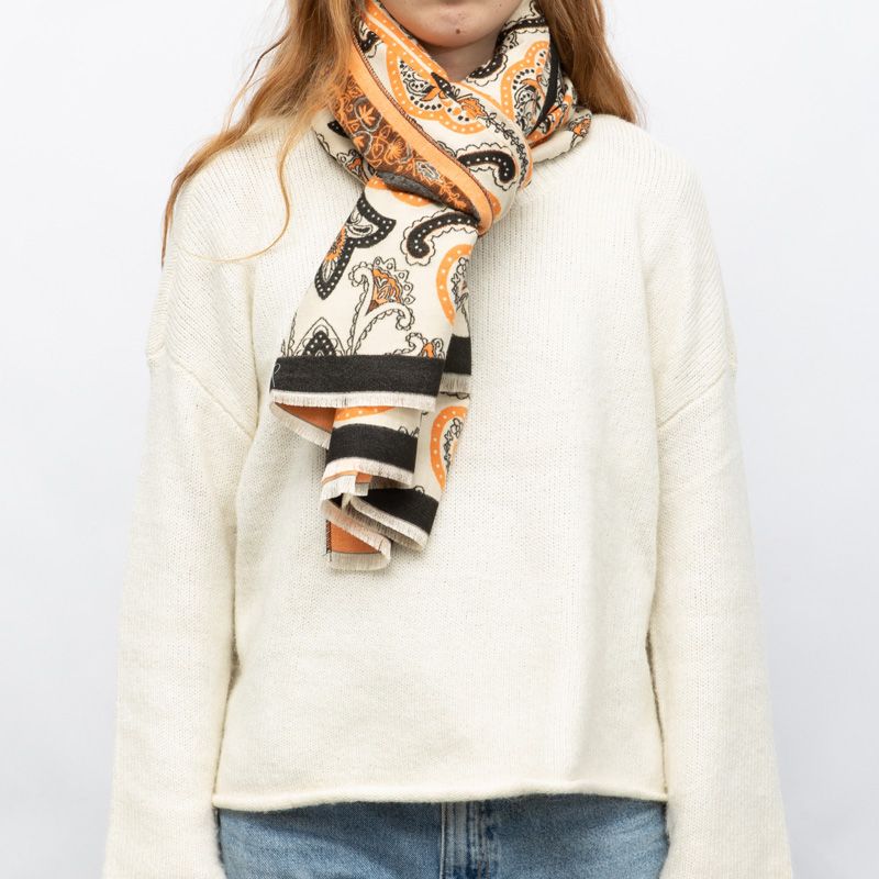 Echarpe imprime gp jaquard 90x180cm Femme GERARD PASQUIER