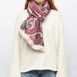 Echarpe imprime gp jaquard 90x180cm Femme GERARD PASQUIER