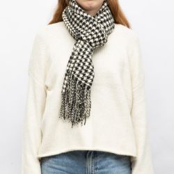 Echarpe ecru man-lc-252642 68180cm Femme MANOUKIAN