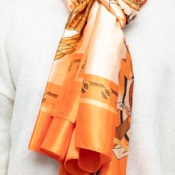 Foulard soie manoukian 90x180cm Femme MANOUKIAN