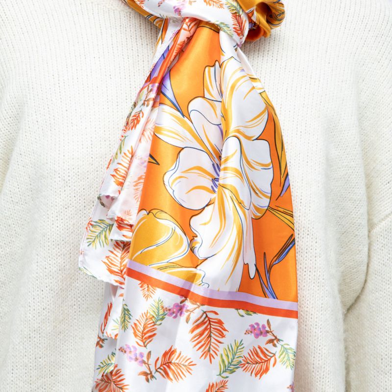 Foulard soie manoukian 90x180cm Femme MANOUKIAN