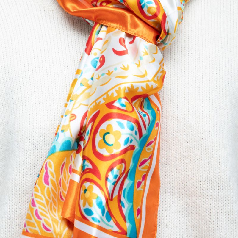 Foulard soie manoukian 90x180cm Femme MANOUKIAN