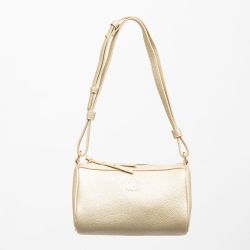 Sac similicuir grainé tya avec logo doré 22,5x9,5x13,5 cm Femme GEORGES RECH