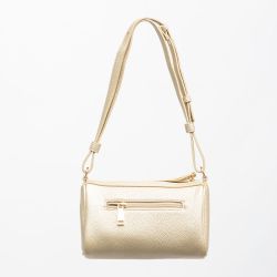 Sac similicuir grainé tya avec logo doré 22,5x9,5x13,5 cm Femme GEORGES RECH