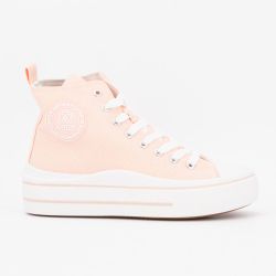 Basket montante toile melvina t37/41 Femme BURTON OF LONDON