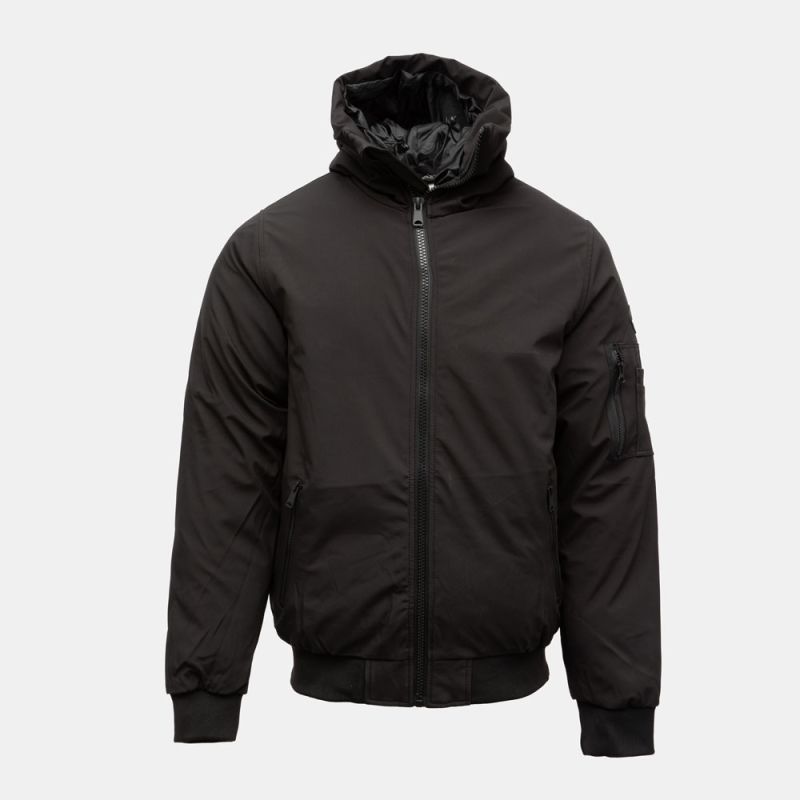 Parka noir marlon Homme PARAGOOSE