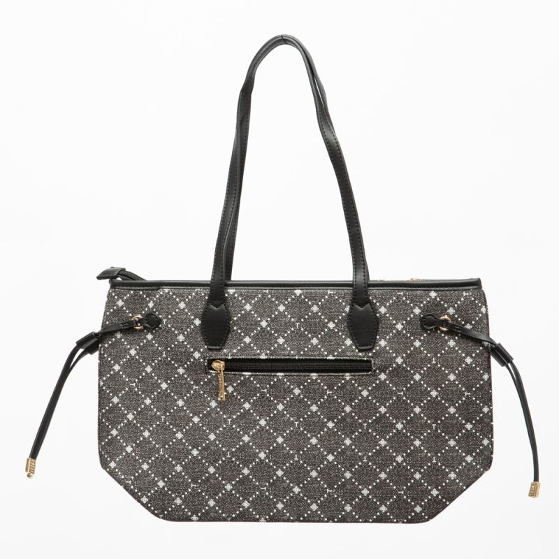 SAC DOUBLE PETIT MODEL NOIR TOH-A25026 35x14x27 CM