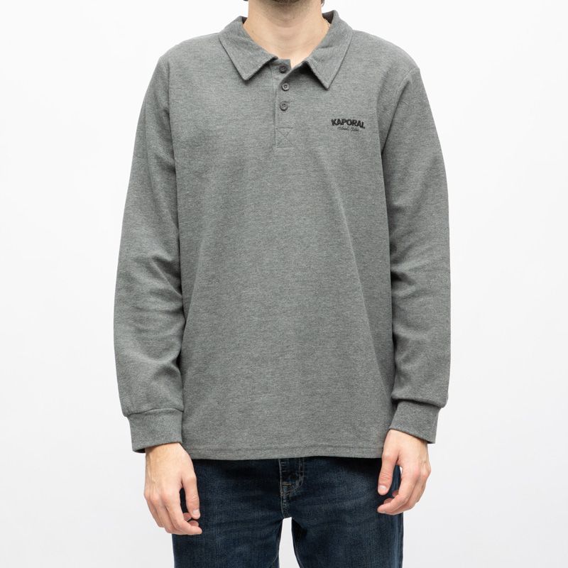 Polo ml broderie cote germinal Homme KAPORAL
