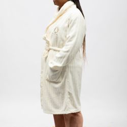 Robe de chambre anthracite lulu-emyx-002 Femme LULU CASTAGNETTE