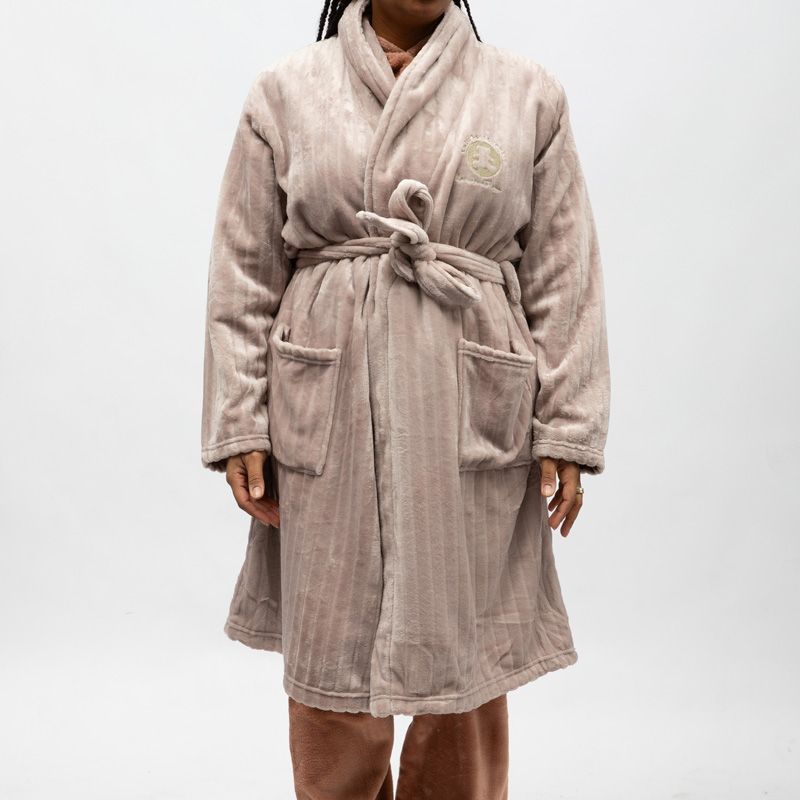 Robe de chambre anthracite lulu-emyx-002 Femme LULU CASTAGNETTE