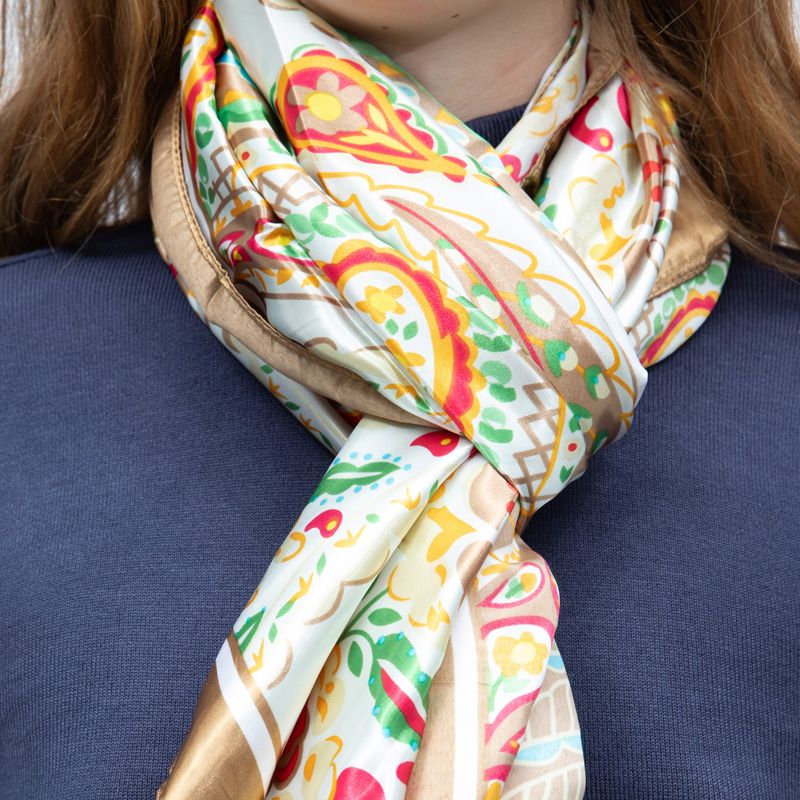 Foulard soie manoukian 90x180cm Femme MANOUKIAN