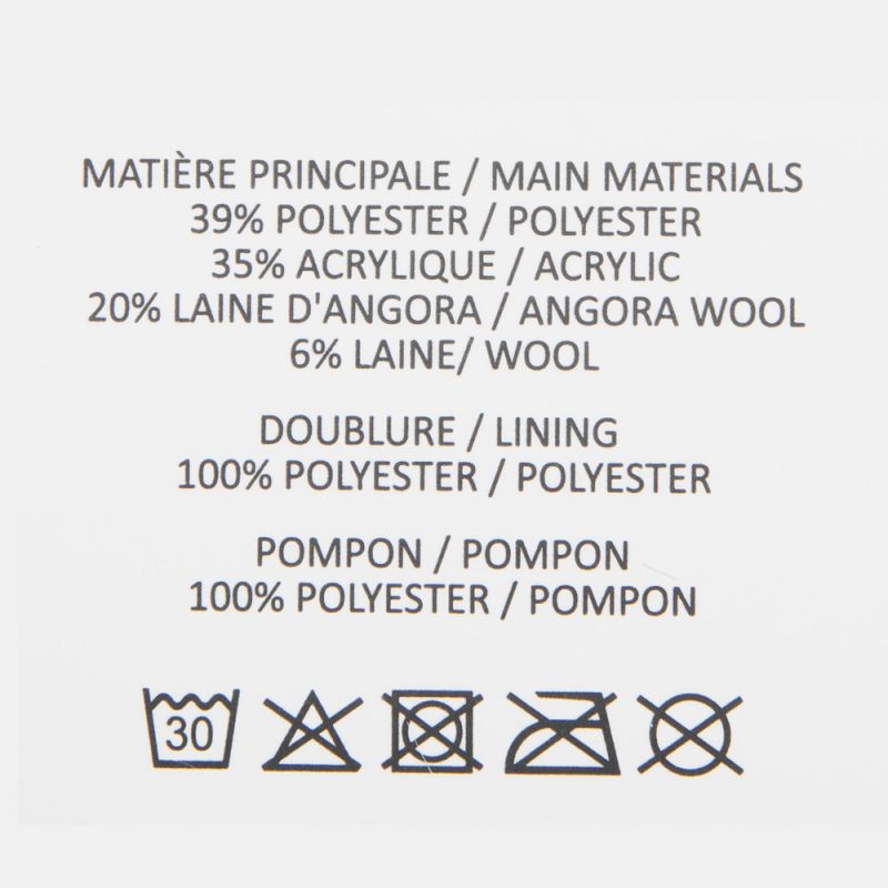 Bonnet angora beige man-jy-224070 Femme MANOUKIAN