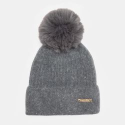 Bonnet angora rose man-jy-224077 Femme MANOUKIAN