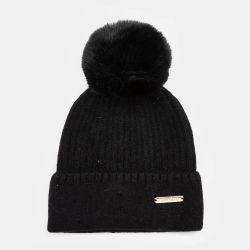 Bonnet angora rose man-jy-224077 Femme MANOUKIAN