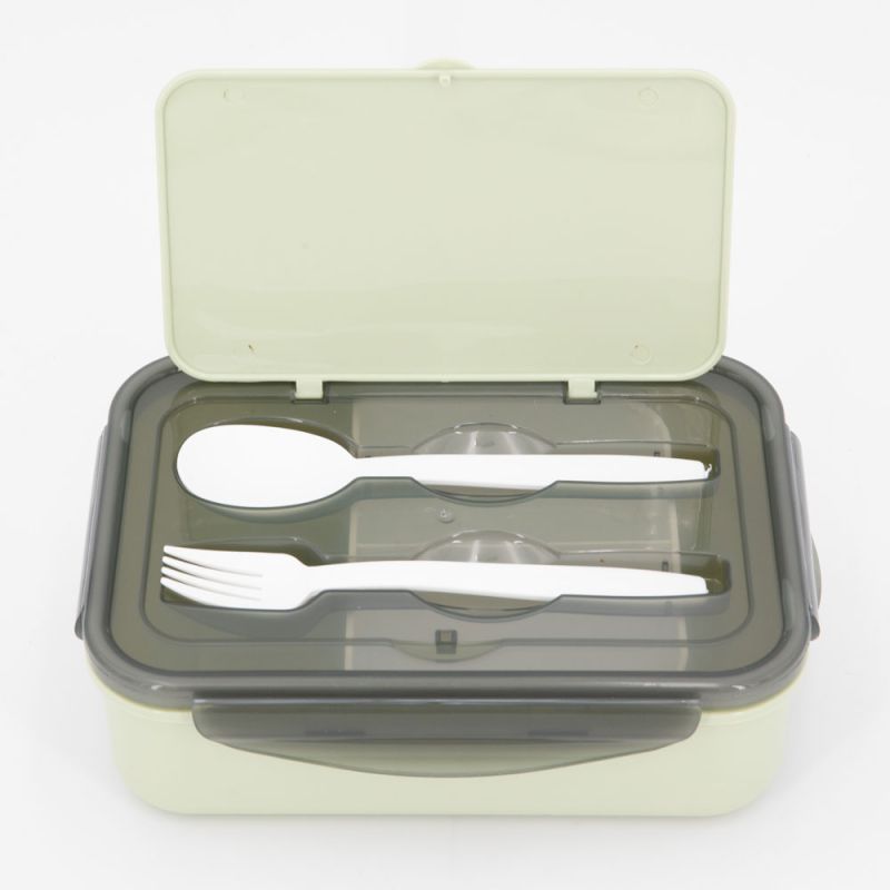 BOITE A LUNCH + COUVERT 21 X 15 X 6,5CM CF5031