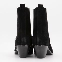 Bottine a talon taupe suede b-24427-1 t36/40 Femme ELWIN