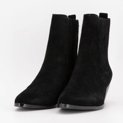 Bottine a talon taupe suede b-24427-1 t36/40 Femme ELWIN