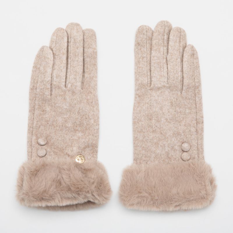 Gants taupe gp-hw-2527040 Femme GERARD PASQUIER