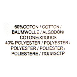 SWEAT ZIPPE DRUK BLACK 04V5001M