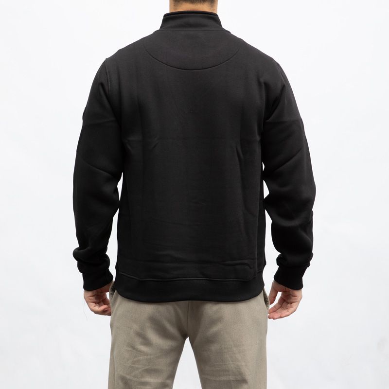 SWEAT ZIPPE DRUK BLACK 04V5001M
