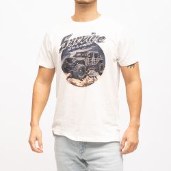 Tee shirt mc survive natural 04v1201m Homme DEELUXE 74