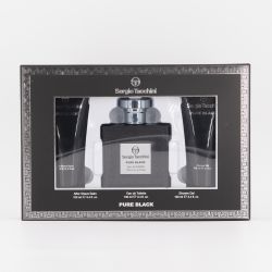 Edt homme pure black edt100ml + ash100ml +gd100ml ar04852 Femme, Homme SERGIO TACCHINI