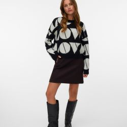 Pull vmlove black 10331432 4355 Femme VERO MODA