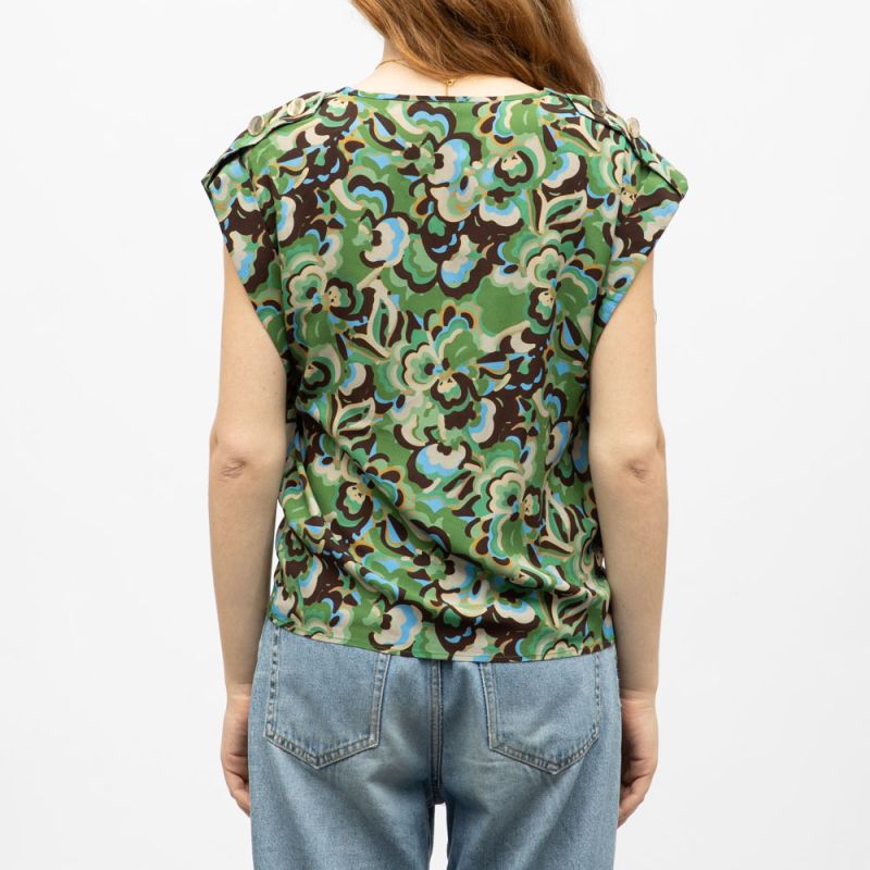 Chemise verde/azzurro ckr0eit Femme IMPERIAL