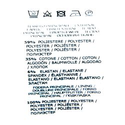 Pantalon nero/bianco p2w5cez Femme IMPERIAL