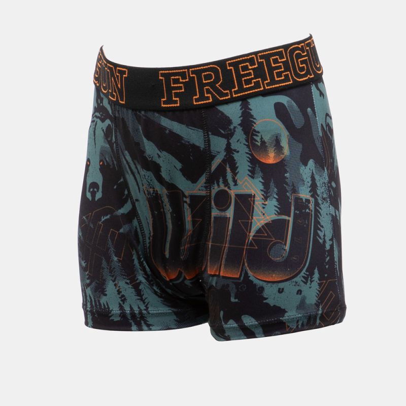 Boxer microfibre theme bear/ours fgpa64/3/bm/bea Enfant FREEGUN