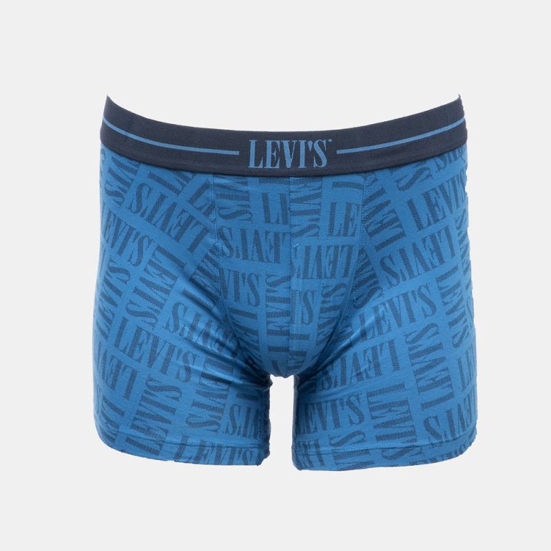 Lot 2 boxers blue combo brief 701235941001801 Homme LEVI'S