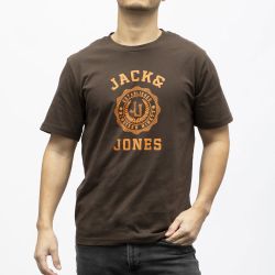 Tee shirt jwhvicto kombu green 12287700 4400 Homme JACK & JONES